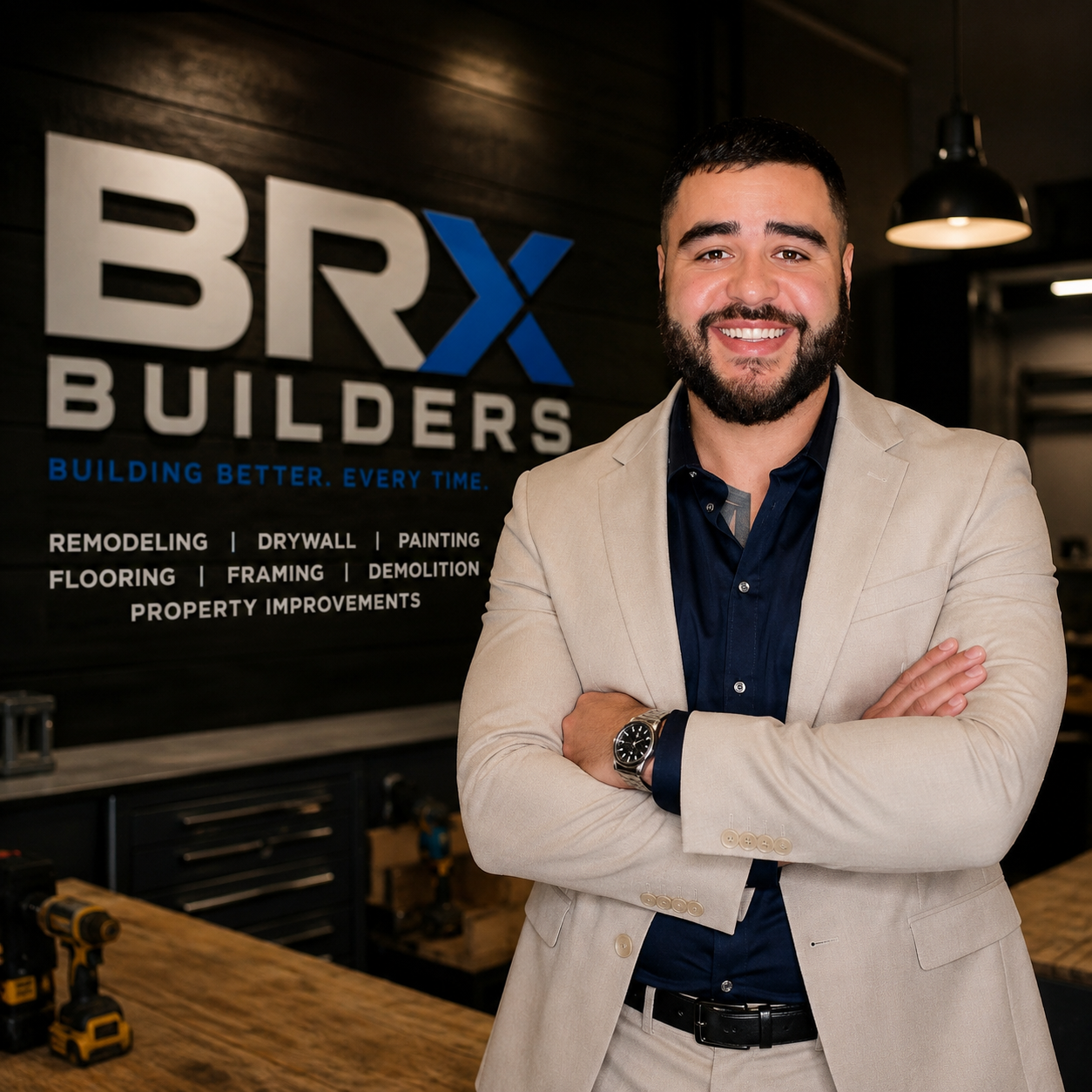BRX Builders team at work